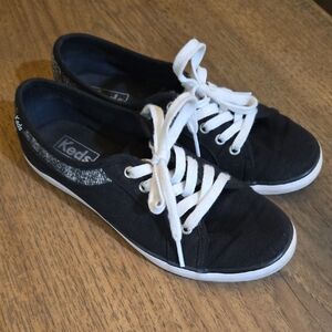Keds Women's Black and White Sneakers